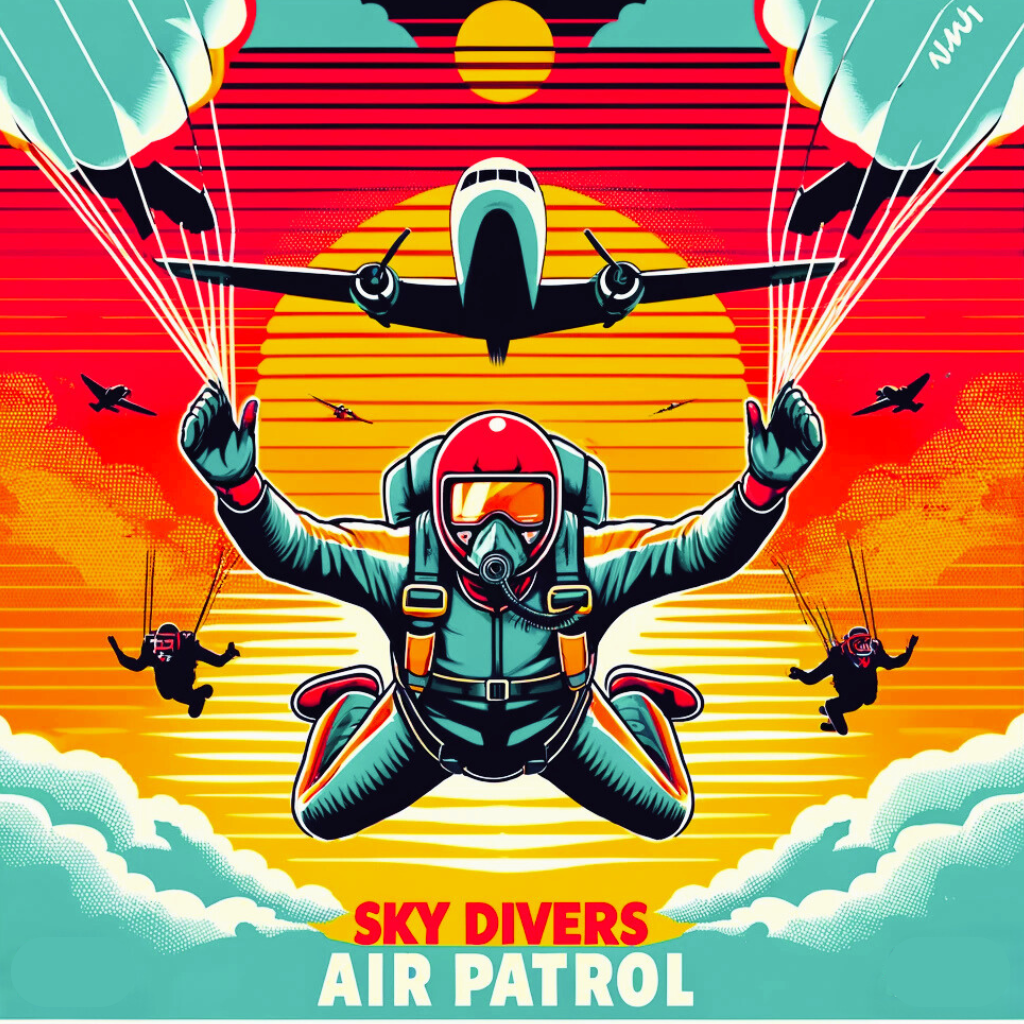 Sky Divers Air Patrol Game Cover